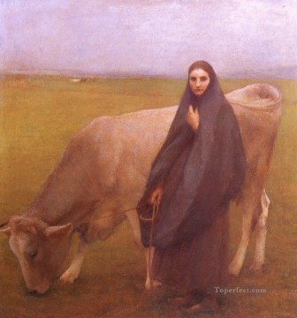 En la pradera 1892 Pascal Dagnan Bouveret Pinturas al óleo